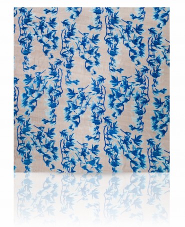 Палантин Женский S-ORCHID/BLUE